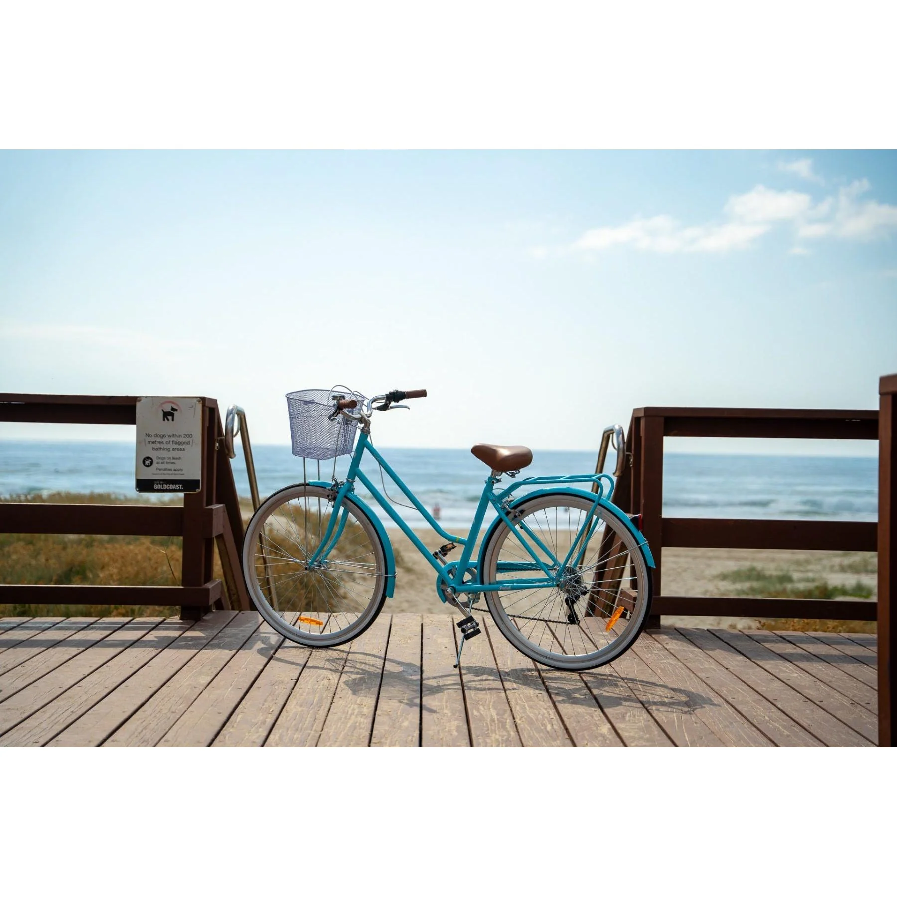 Pedal Uptown Vintage Cruiser Bike Classic Blue - Image 12