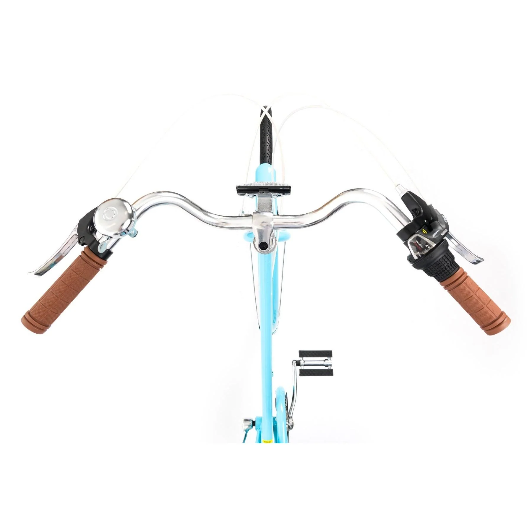 Pedal Uptown Vintage Cruiser Bike Classic Blue - Image 4