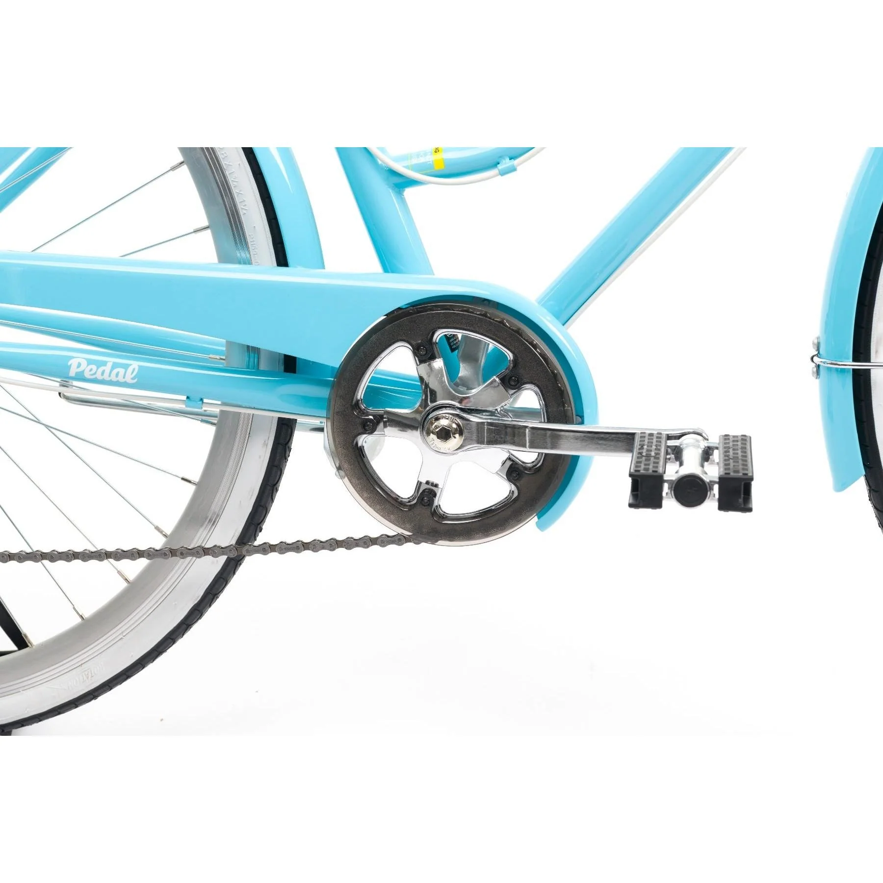 Pedal Uptown Vintage Cruiser Bike Classic Blue - Image 5