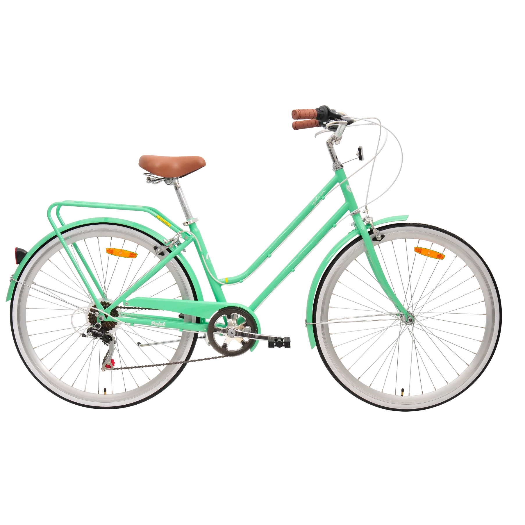 Pedal Uptown Vintage Cruiser Bike Classic Green
