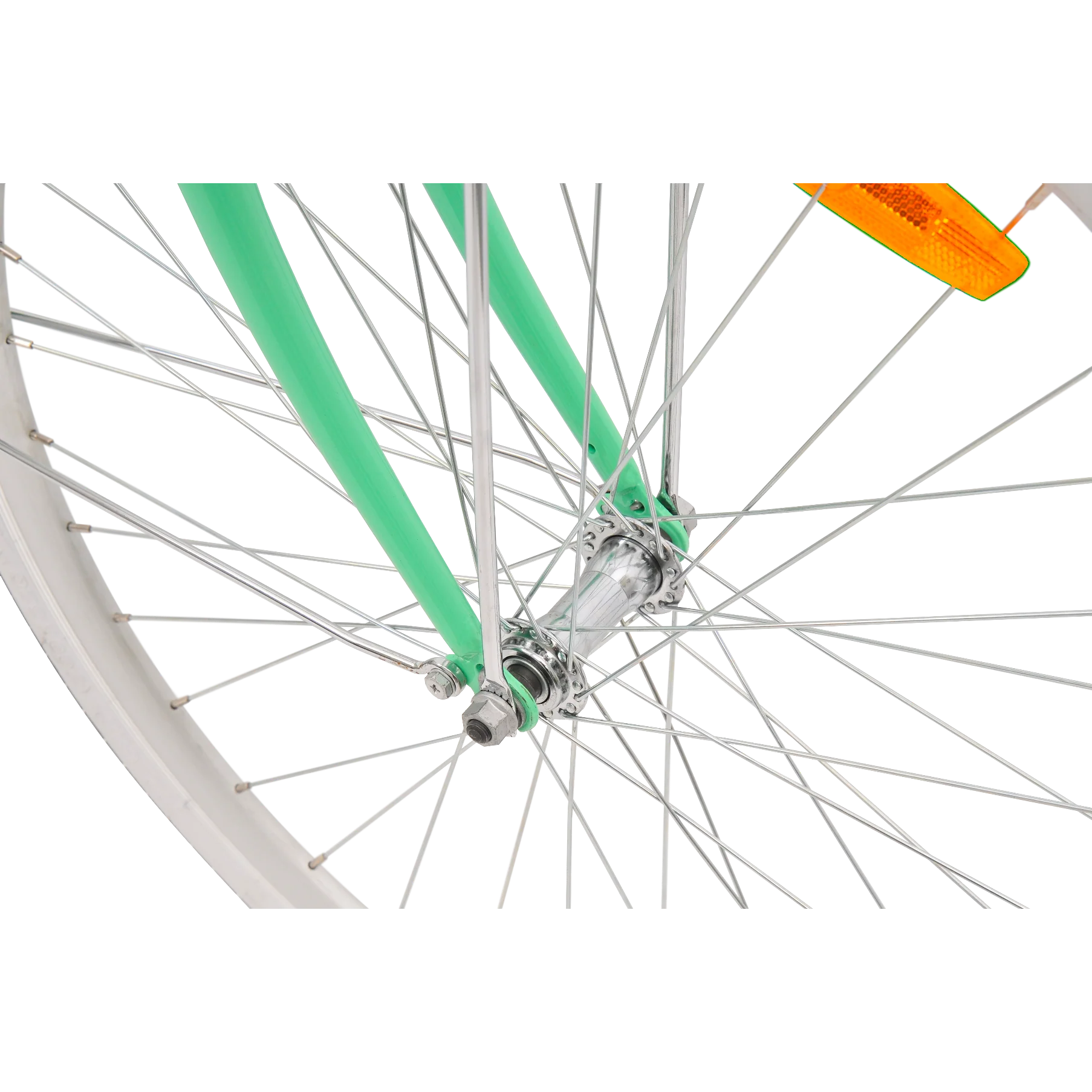 Pedal Uptown Vintage Cruiser Bike Classic Green - Image 4