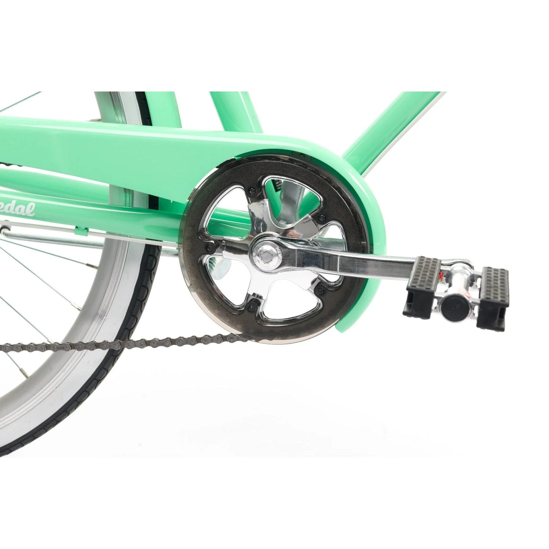 Pedal Uptown Vintage Cruiser Bike Classic Green - Image 5