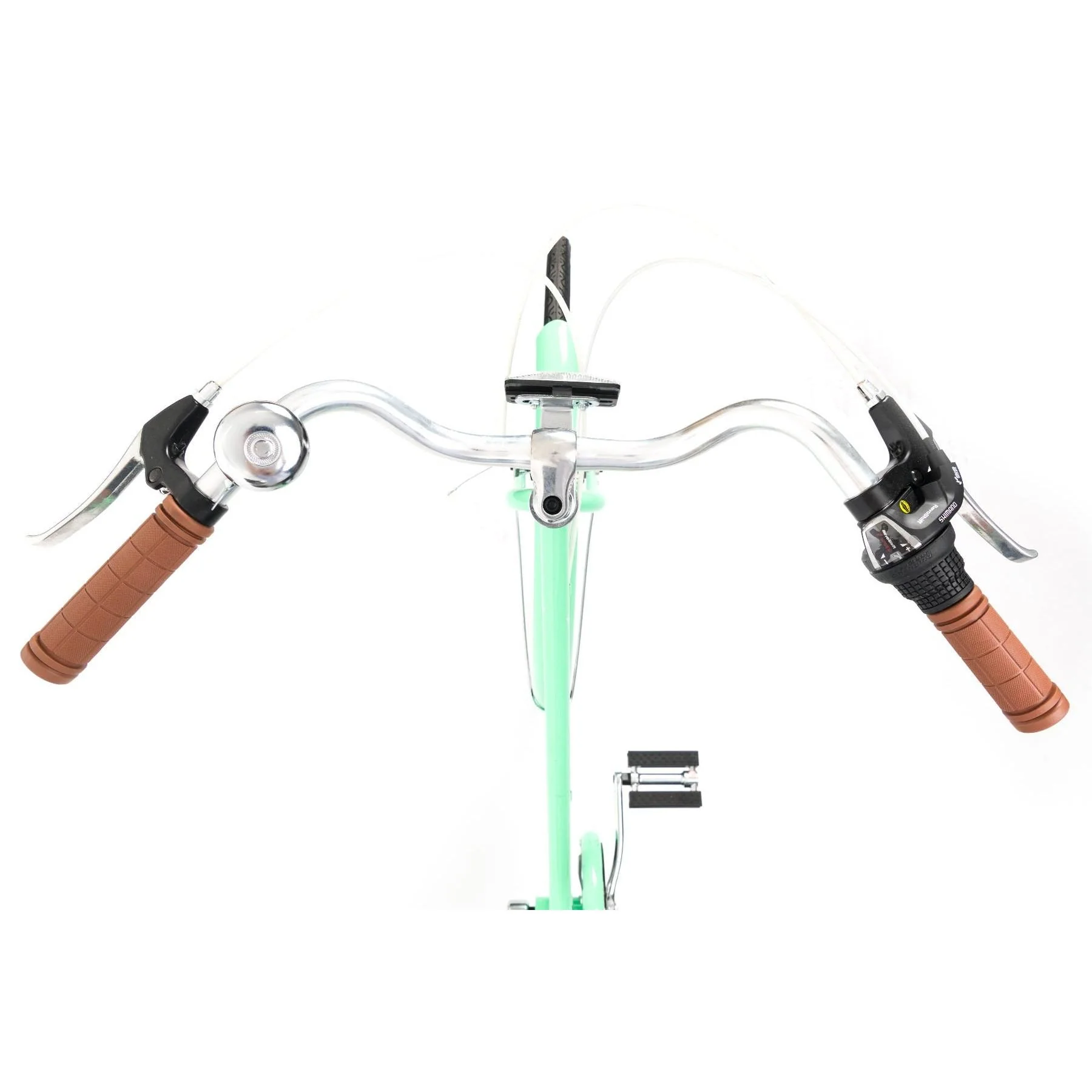 Pedal Uptown Vintage Cruiser Bike Classic Green - Image 6