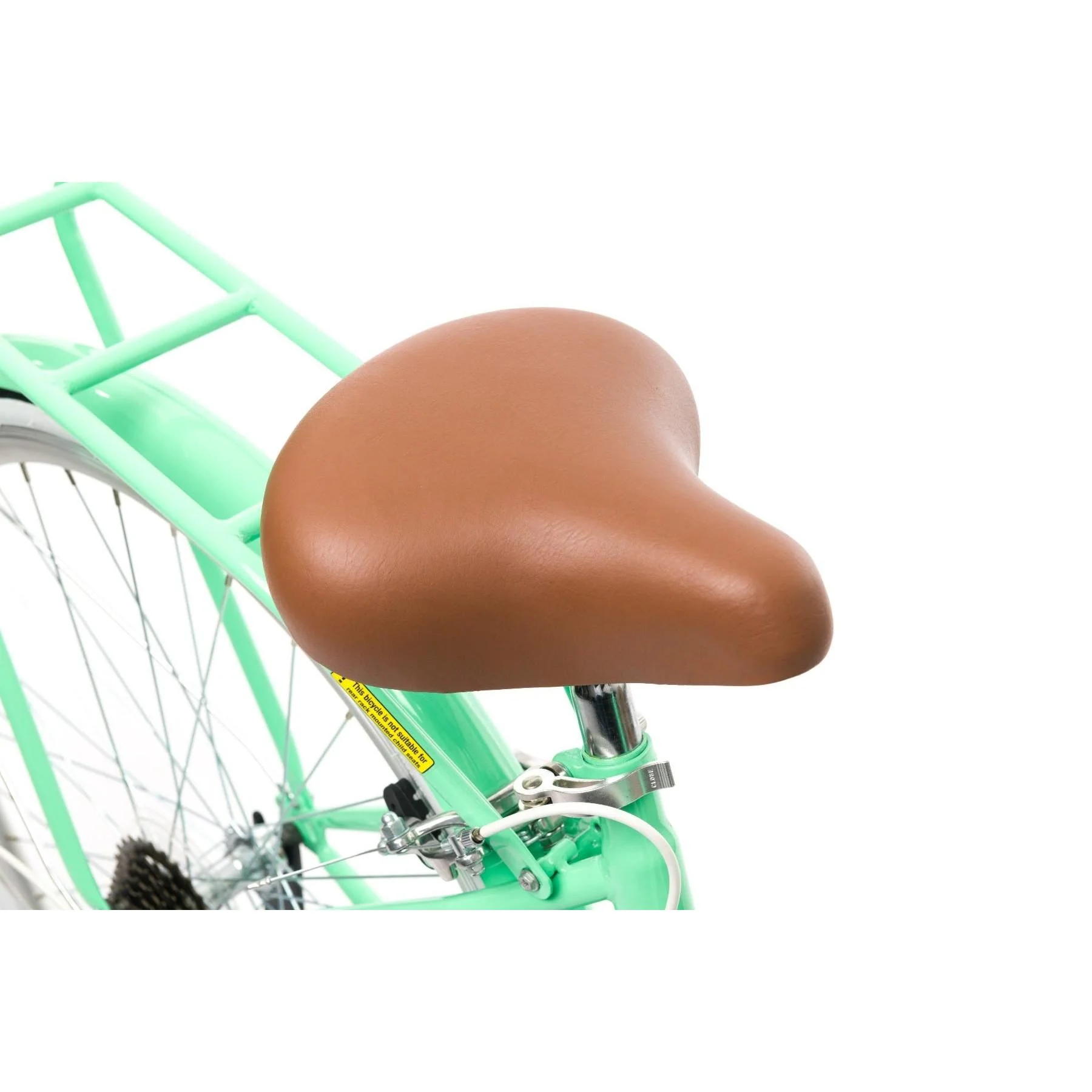 Pedal Uptown Vintage Cruiser Bike Classic Green - Image 7