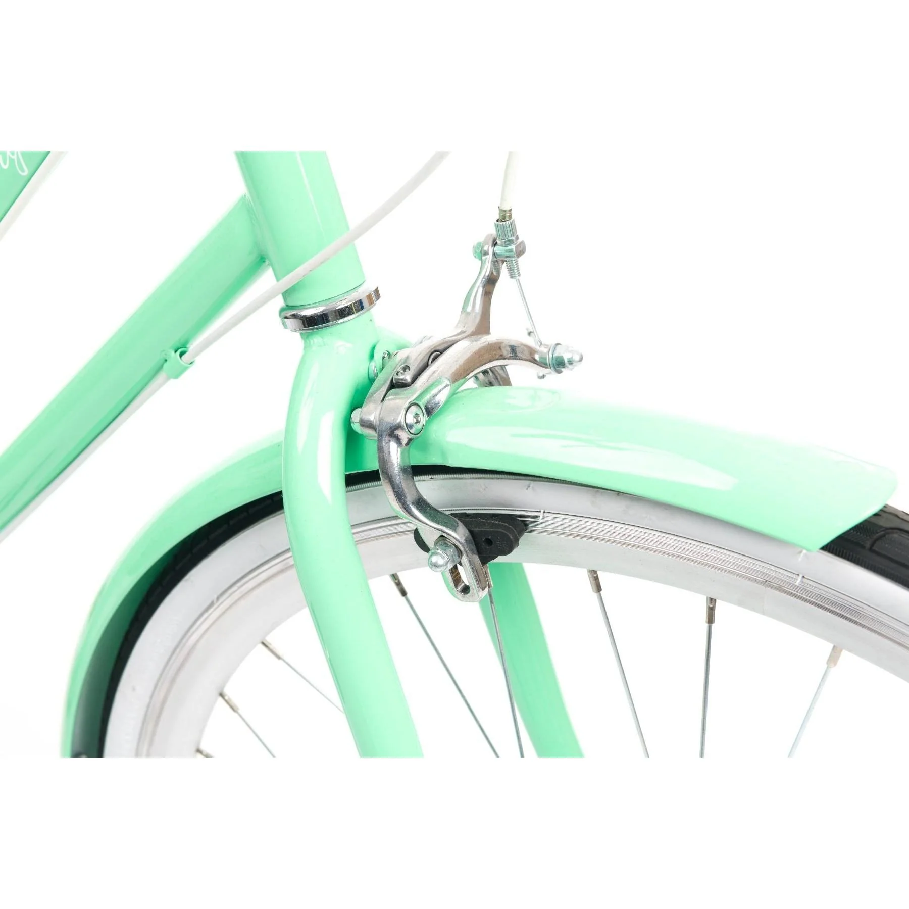Pedal Uptown Vintage Cruiser Bike Classic Green - Image 9