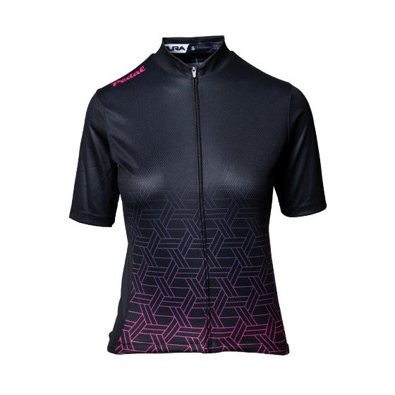 Pedal Womens Short Sleeve Jersey Black Pink - Image 2