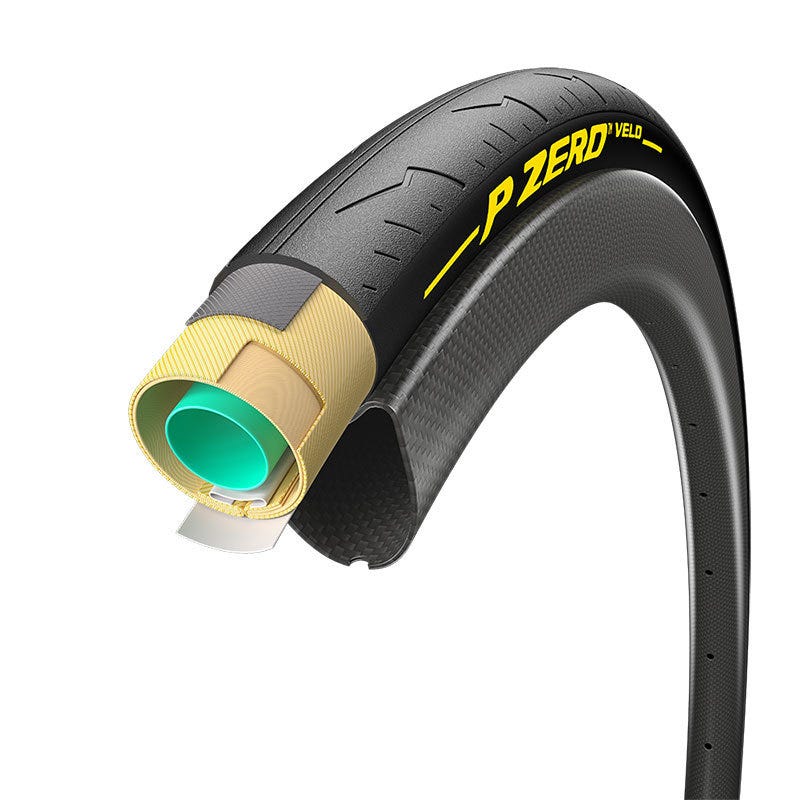 Pirelli P ZERO Velo Tubular Road Tyre 700 x 25c - Image 2