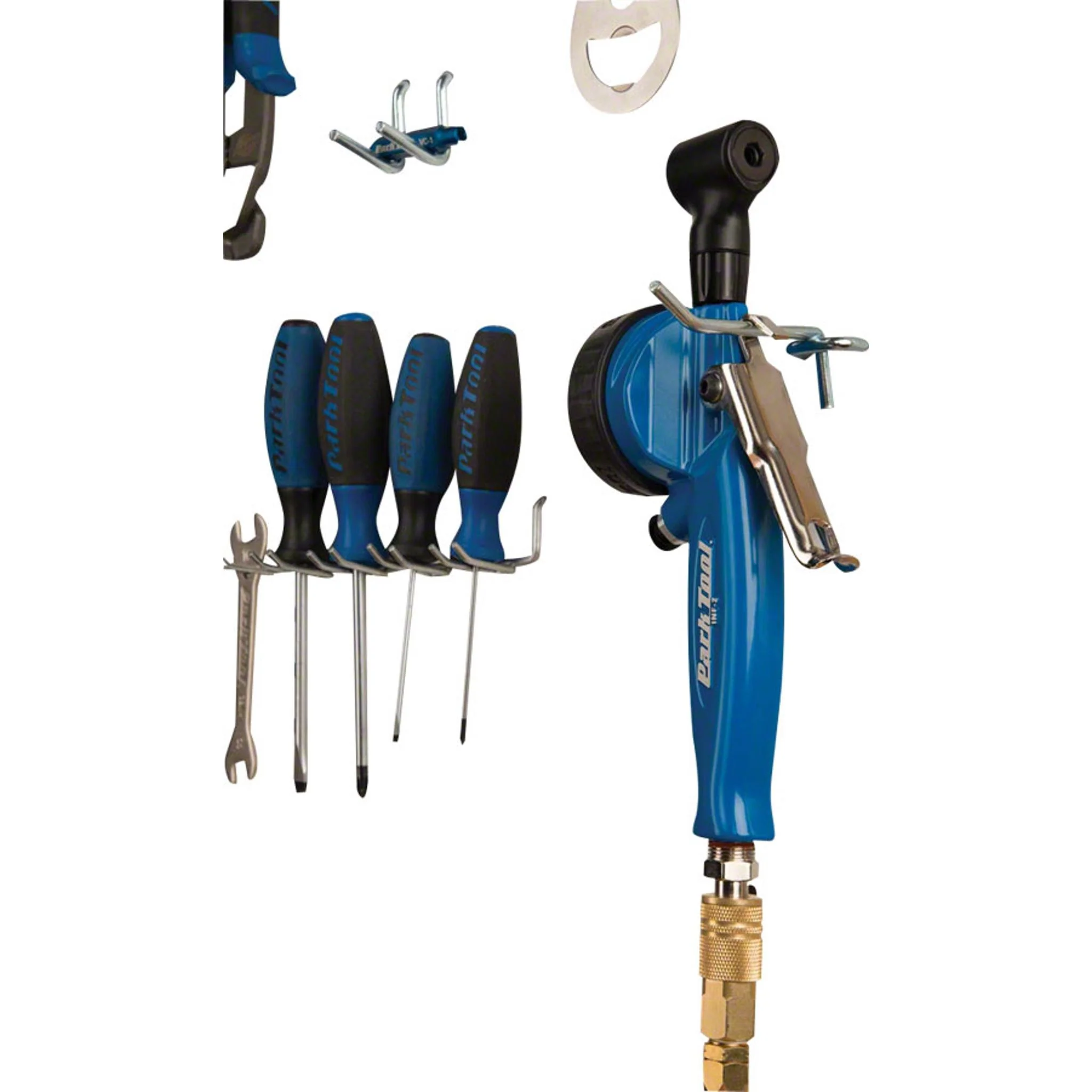 Park Tool INF-2 Presta/Schrader Shop Tube/Tyre Inflator - Image 3