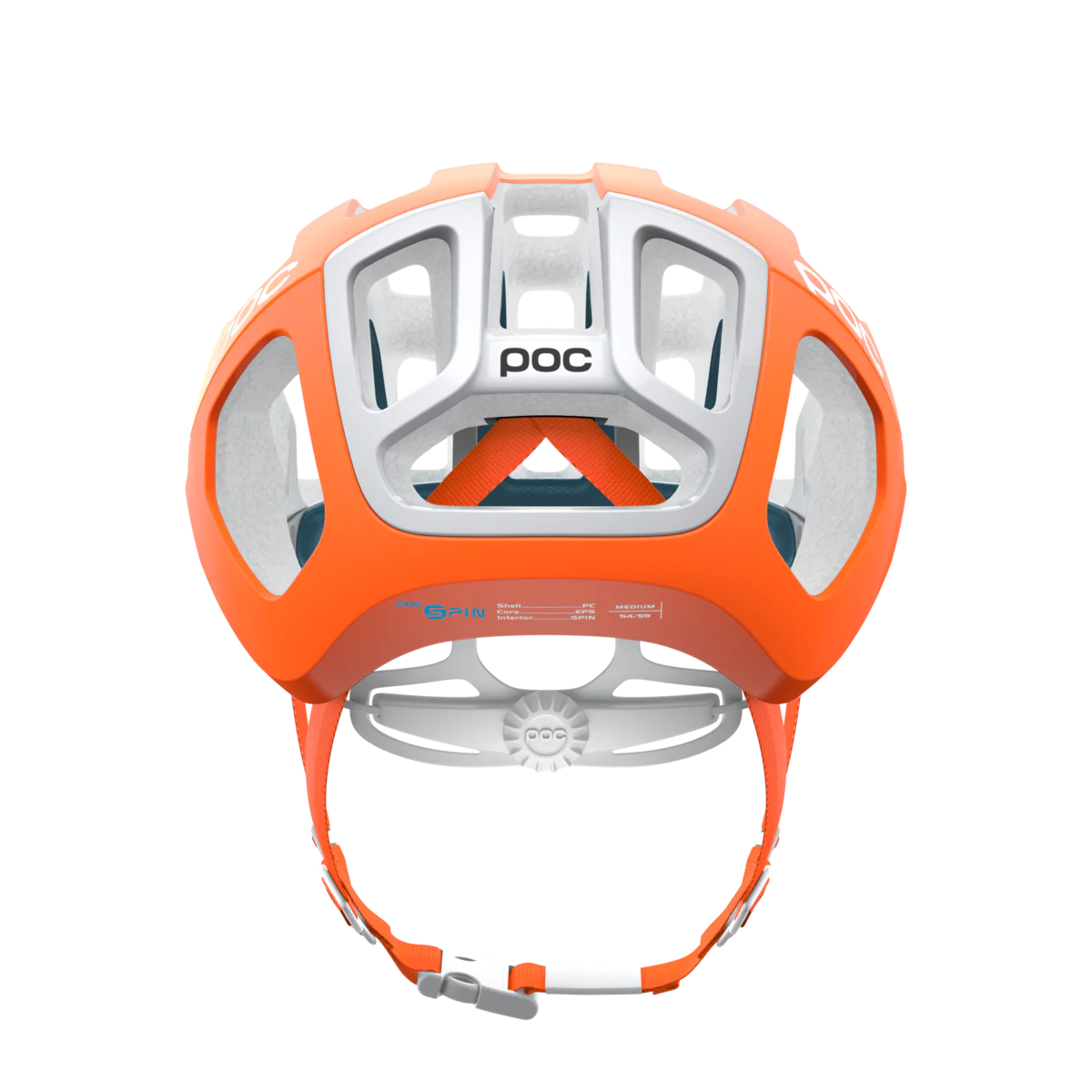 POC Ventral AIR SPIN Helmet Orange - Image 5