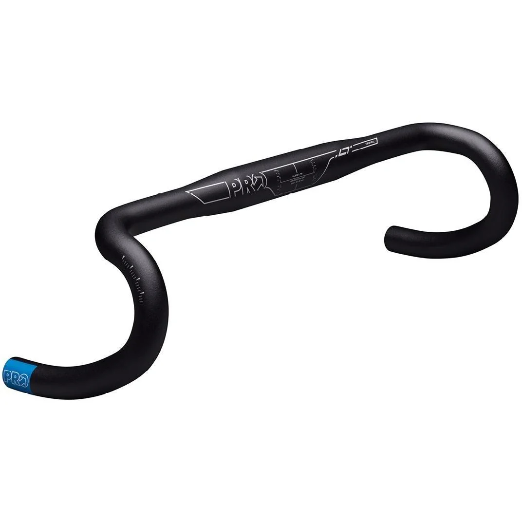 Pro LT 10 Flare Alloy Gravel Handlebars 46cm Black