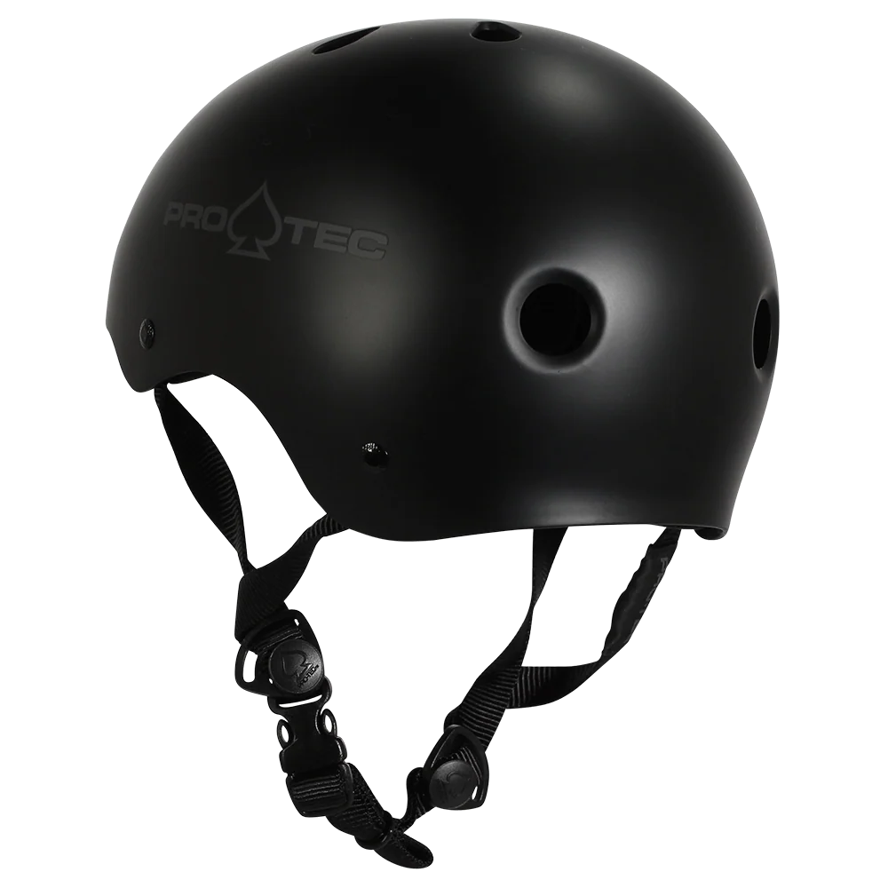 Pro-Tec Classic Cert Matte Black Helmet - Image 2