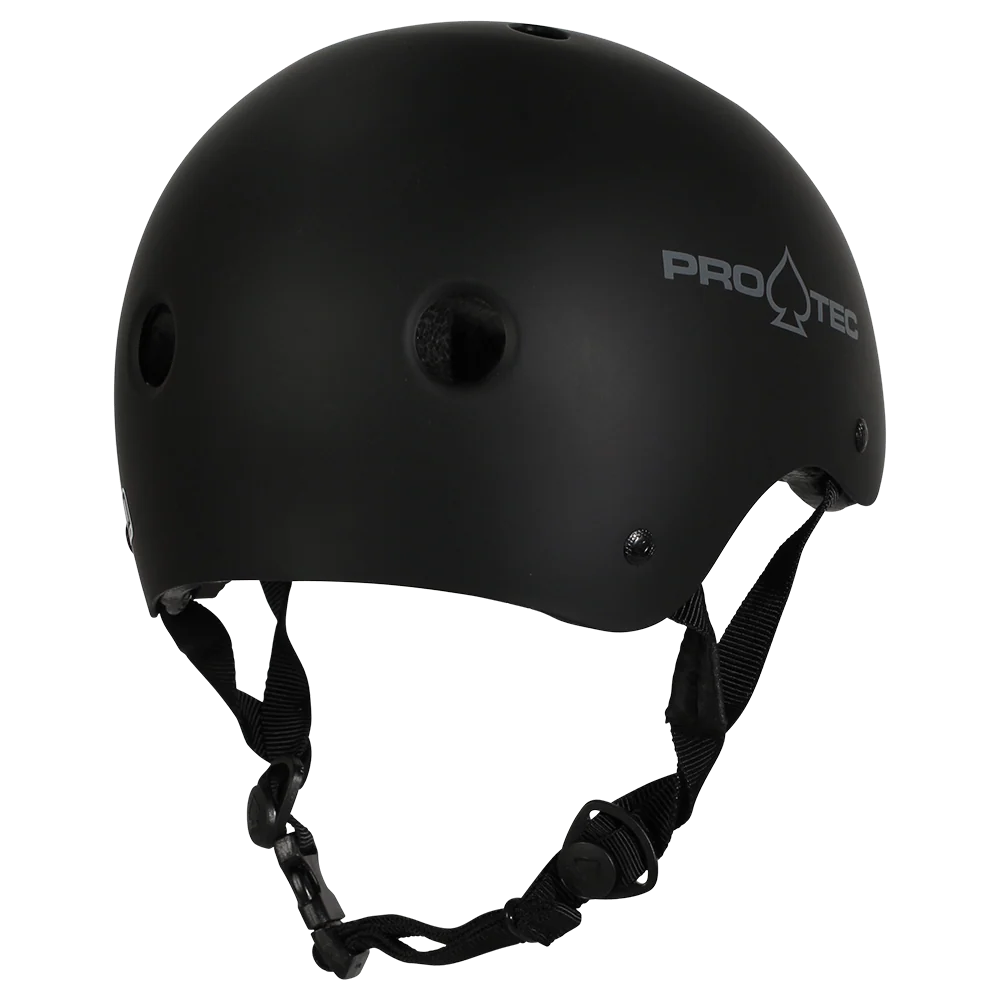 Pro-Tec Classic Cert Matte Black Helmet - Image 3