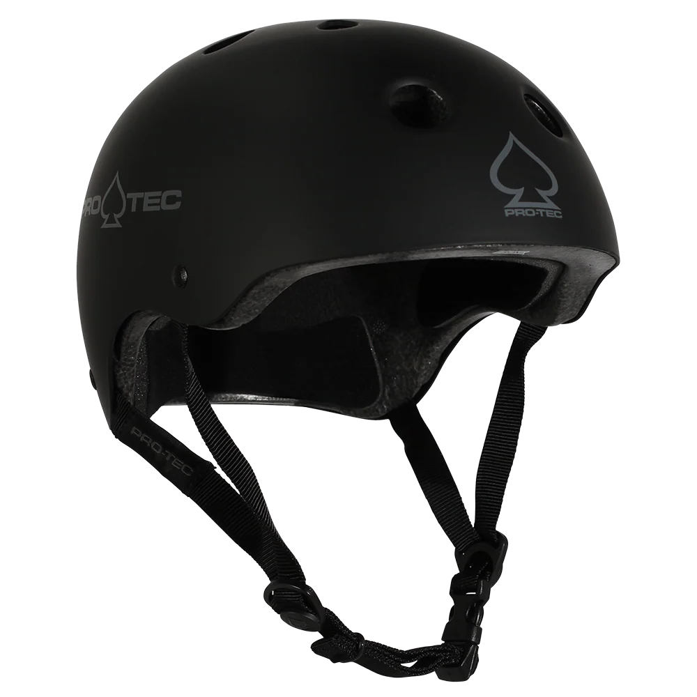 Pro-Tec Classic Cert Matte Black Helmet - Image 4