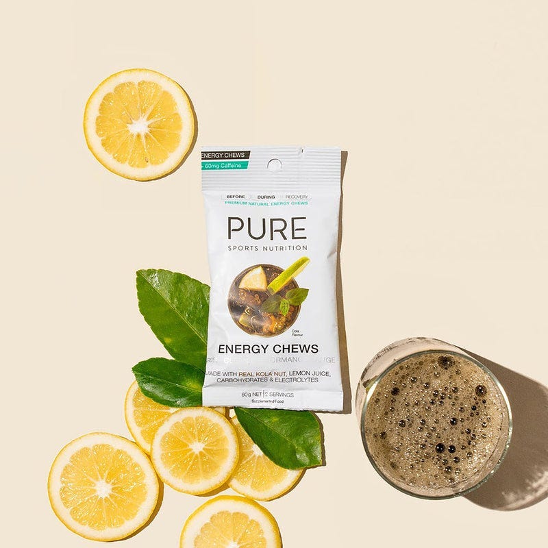 Pure Energy Chews Cola + Caffeine 60g - Image 2