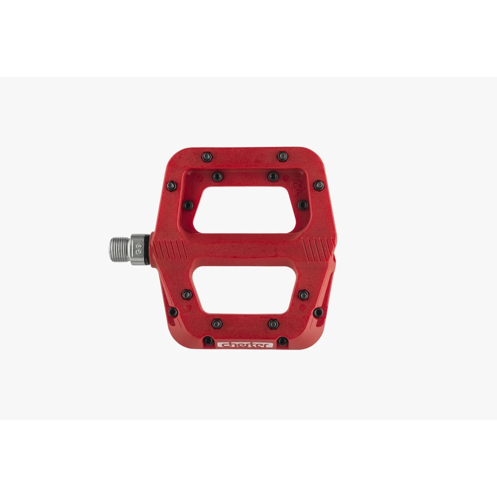 Race Face Chester Flat Pedal Red - Image 2