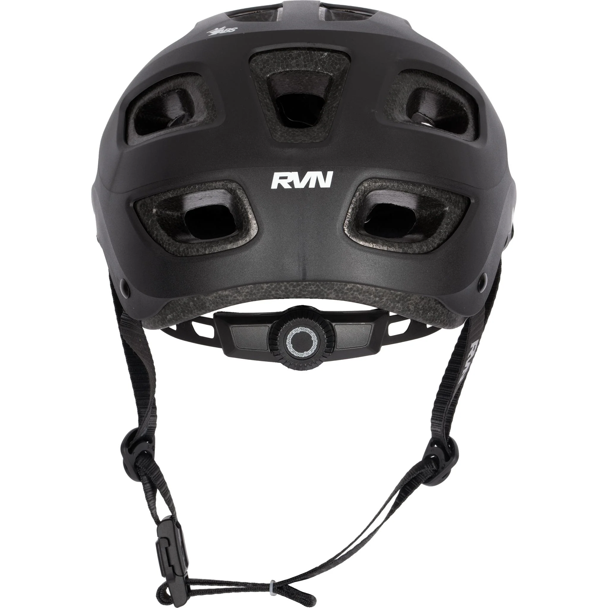 Raven Corvus MTB Helmet with Magnetic Clip Satin Black - Image 2