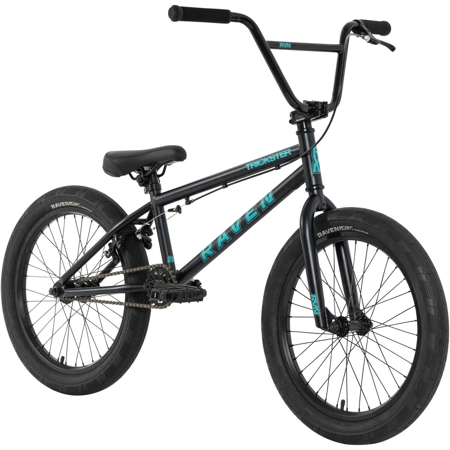 Raven Trickster 20'' BMX Bike Satin Black - Image 3