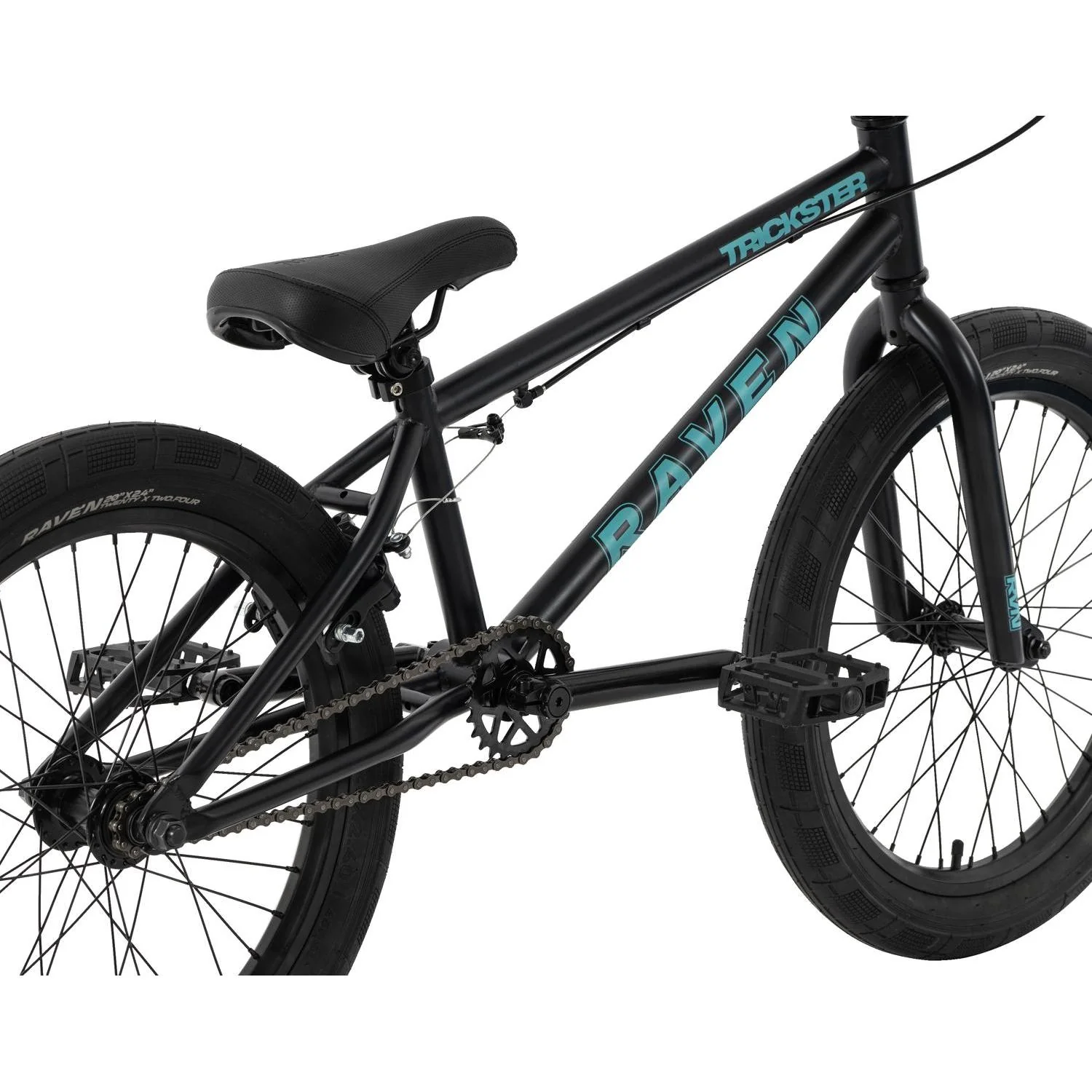 Raven Trickster 20'' BMX Bike Satin Black - Image 6