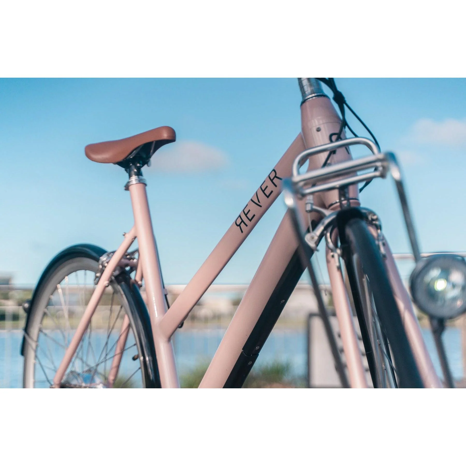 Rever Vintage Womens Electric Bike Pink - Image 12