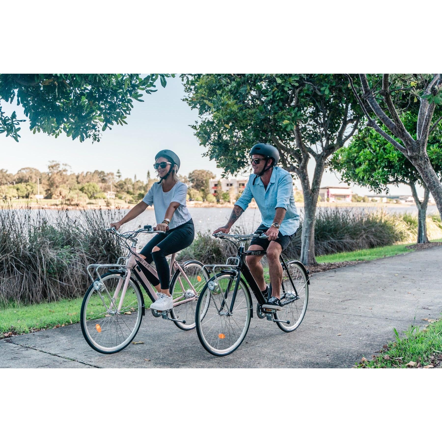 Rever Vintage Womens Electric Bike Pink - Image 7