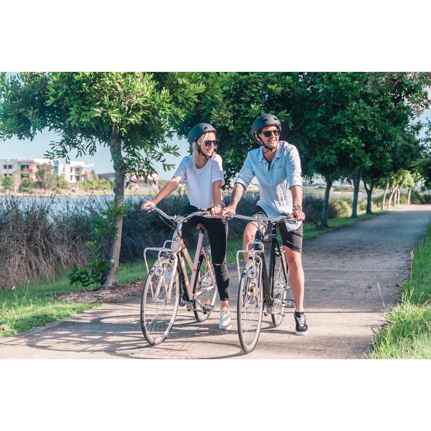 Rever Vintage Womens Electric Bike Pink - Image 8