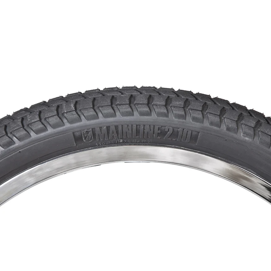 S&M Mainline BMX Tyre 20 X 2.1'' Black - Image 2