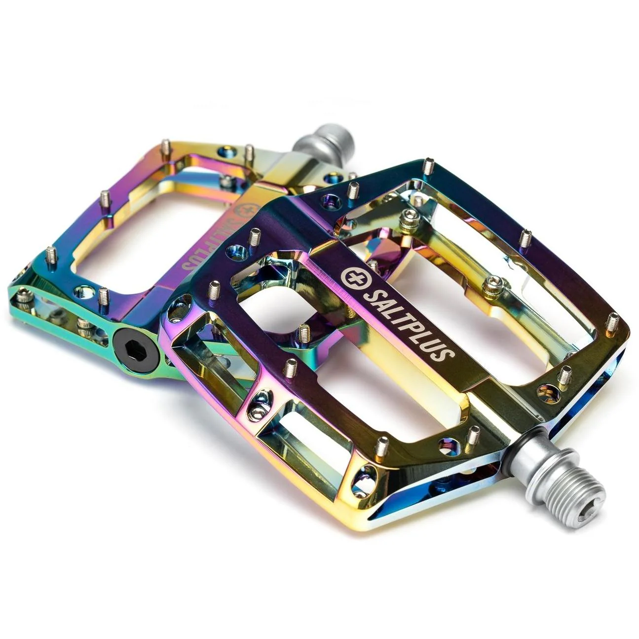 Salt Plus HQ Alloy Pedals 9/16'' Spindle Oil Slick