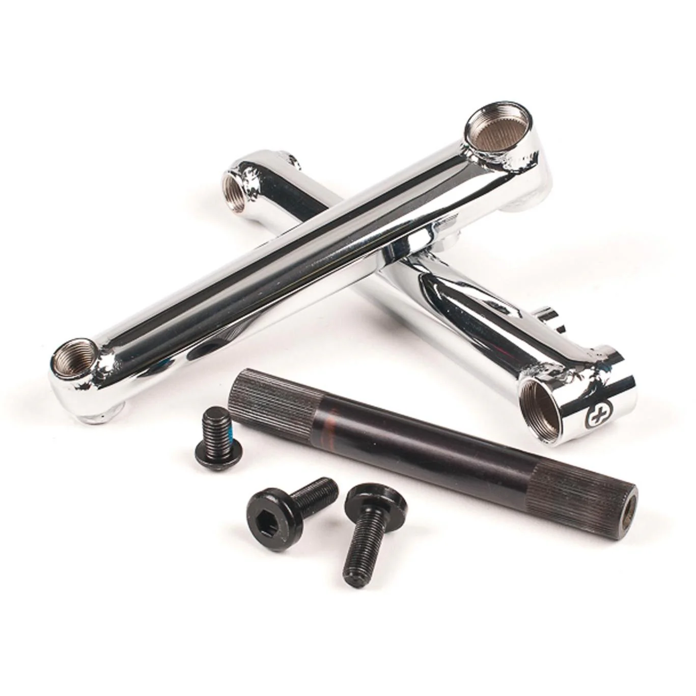 Salt Plus Pro 48 Crank Set 165mm x 19mm Spindle Chrome