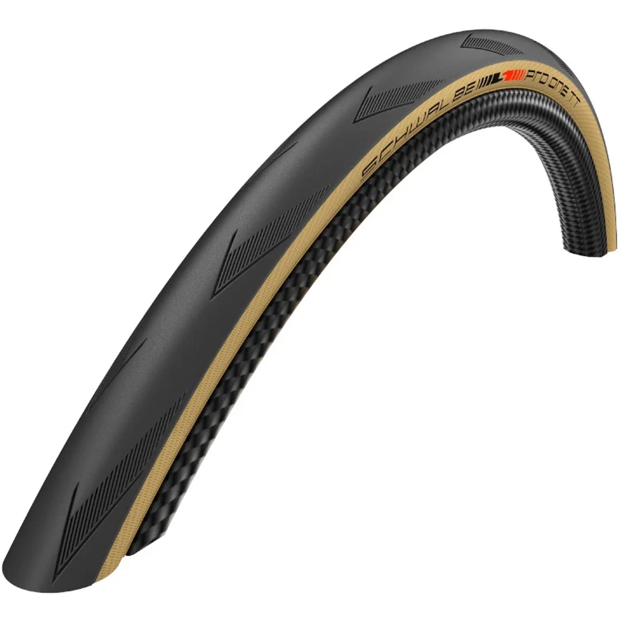 Schwalbe Pro One TT Folding Bead Road Tyre 700x25C Black - Image 3