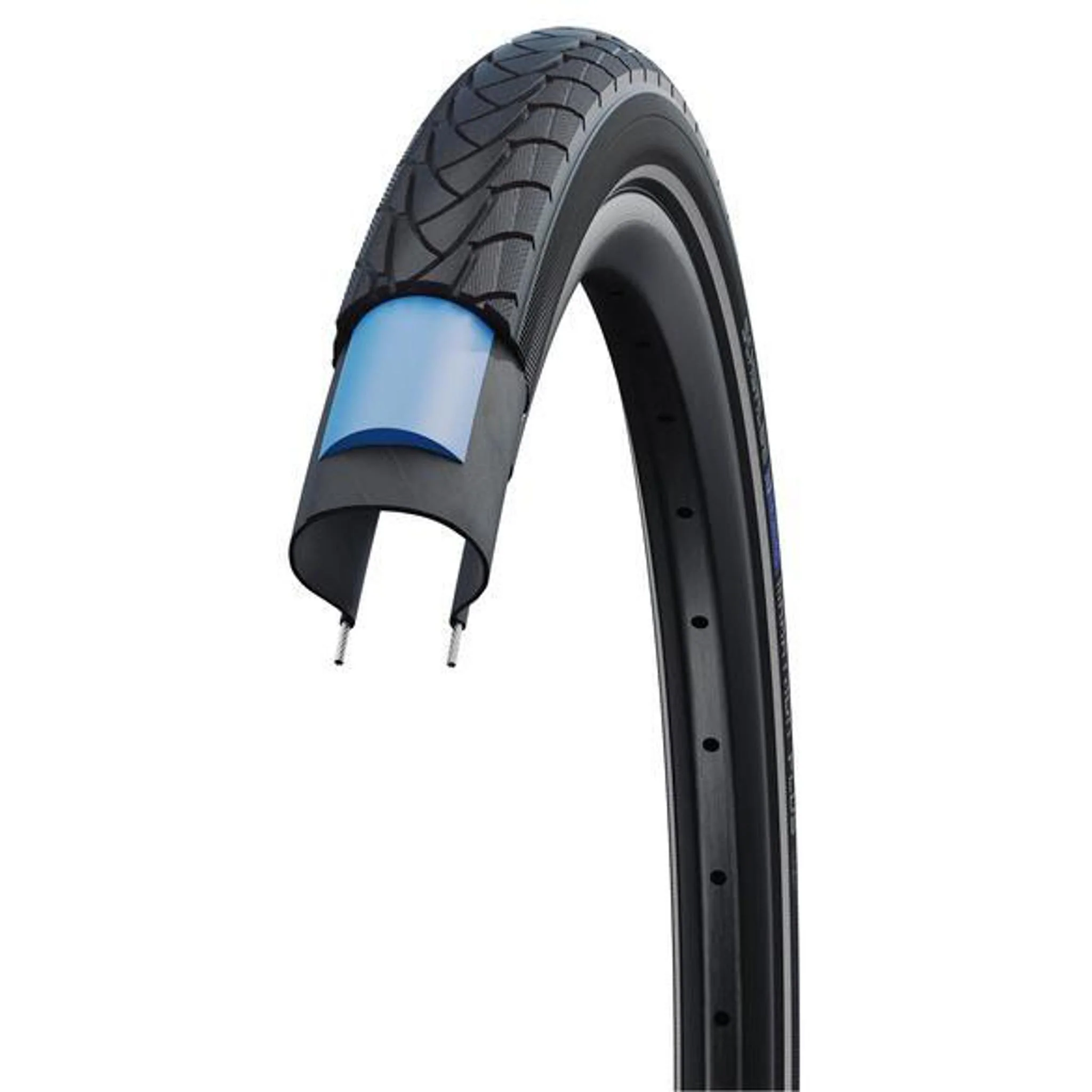 Schwalbe Marathon Plus Wire Bead Gravel Tyre 700x38C Black - Image 2