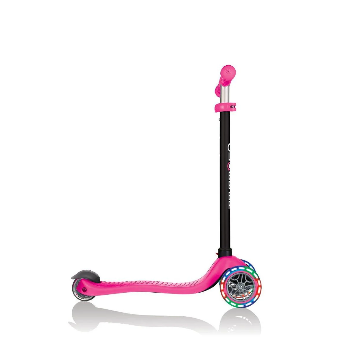 Scooter Kids Globber GO UP SPORTY Lights Neon Pink - Image 4