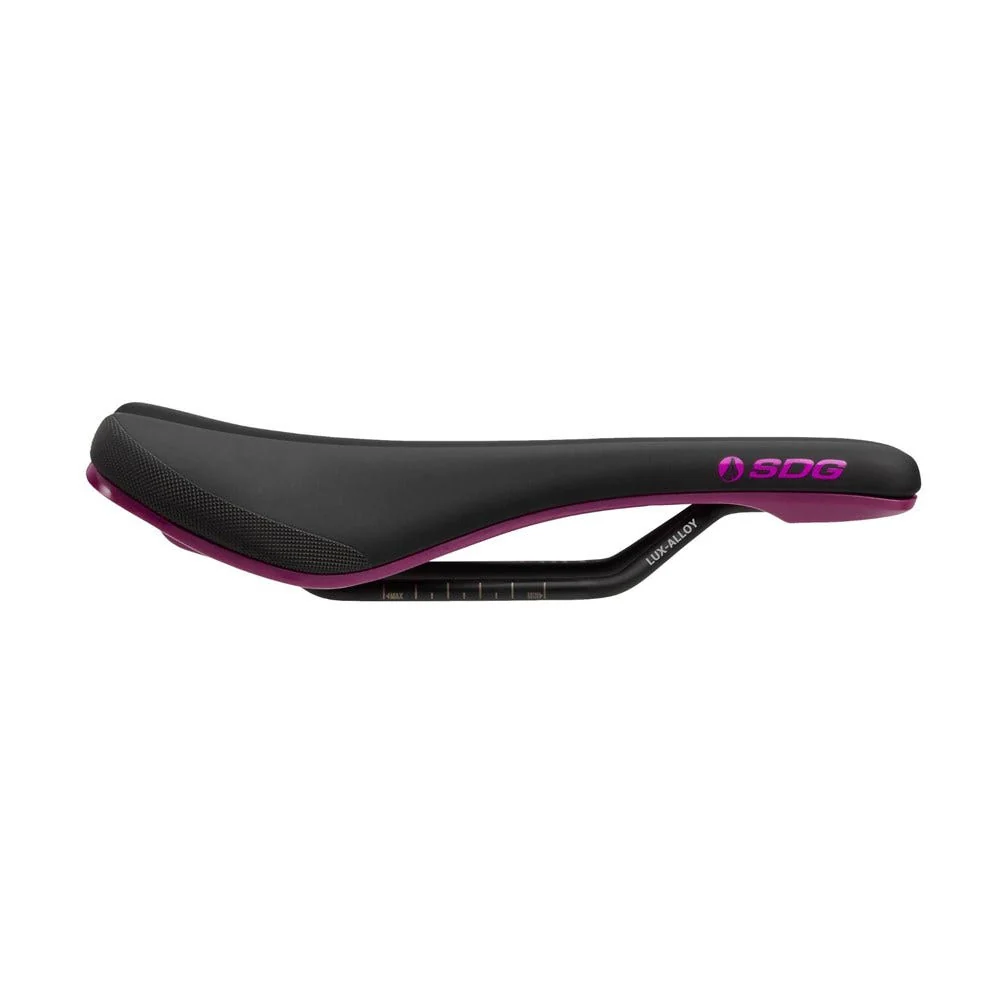 SDG Bel-Air V3 Lux Alloy Performance Saddle Black/Purple - Image 2