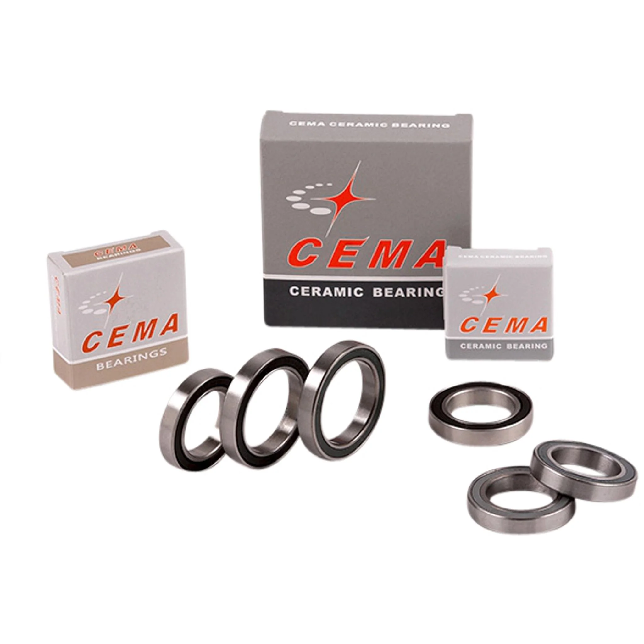 CEMA JC-17287DD Ceramic Sealed Bottom Bracket Bearing 17x28x7mm