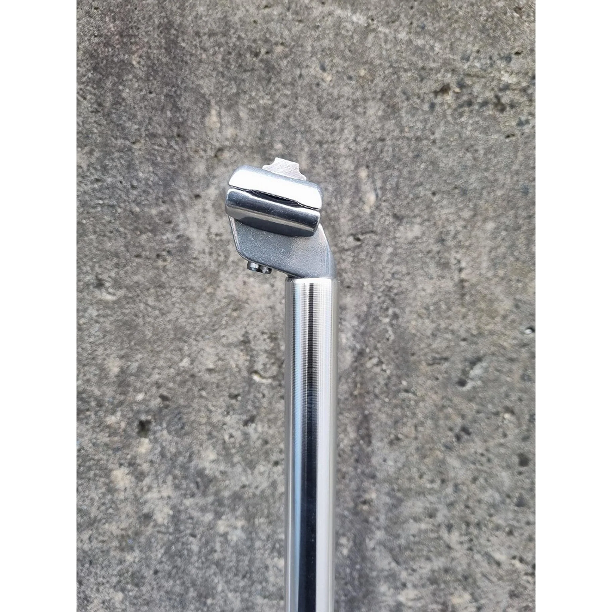 BPW Rigid Alloy Seatpost 28.6 x 400mm Silver - Image 2