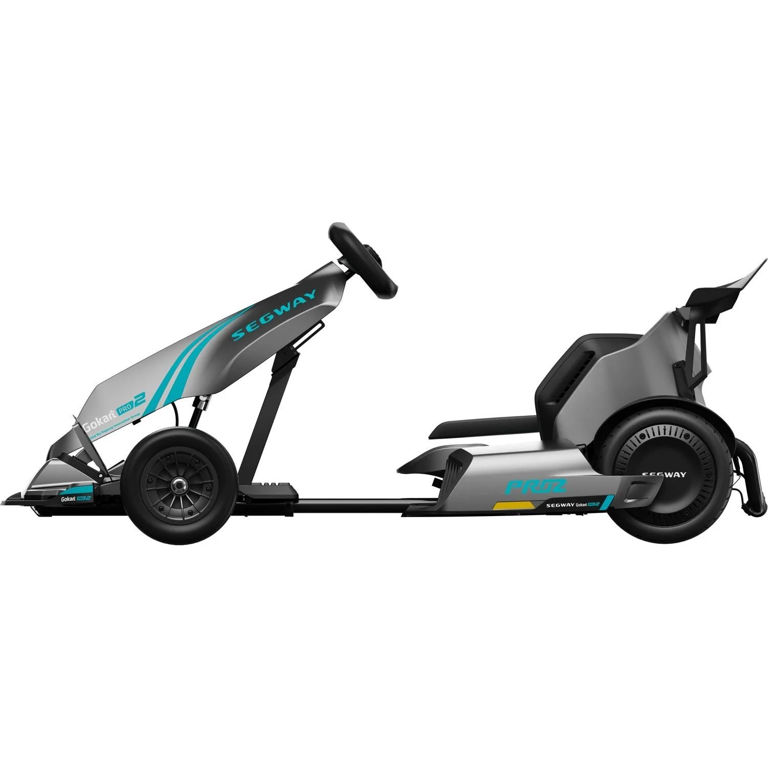 Segway Ninebot Go-Kart Pro2 Electric Go-Kart Grey/Teal - Image 3