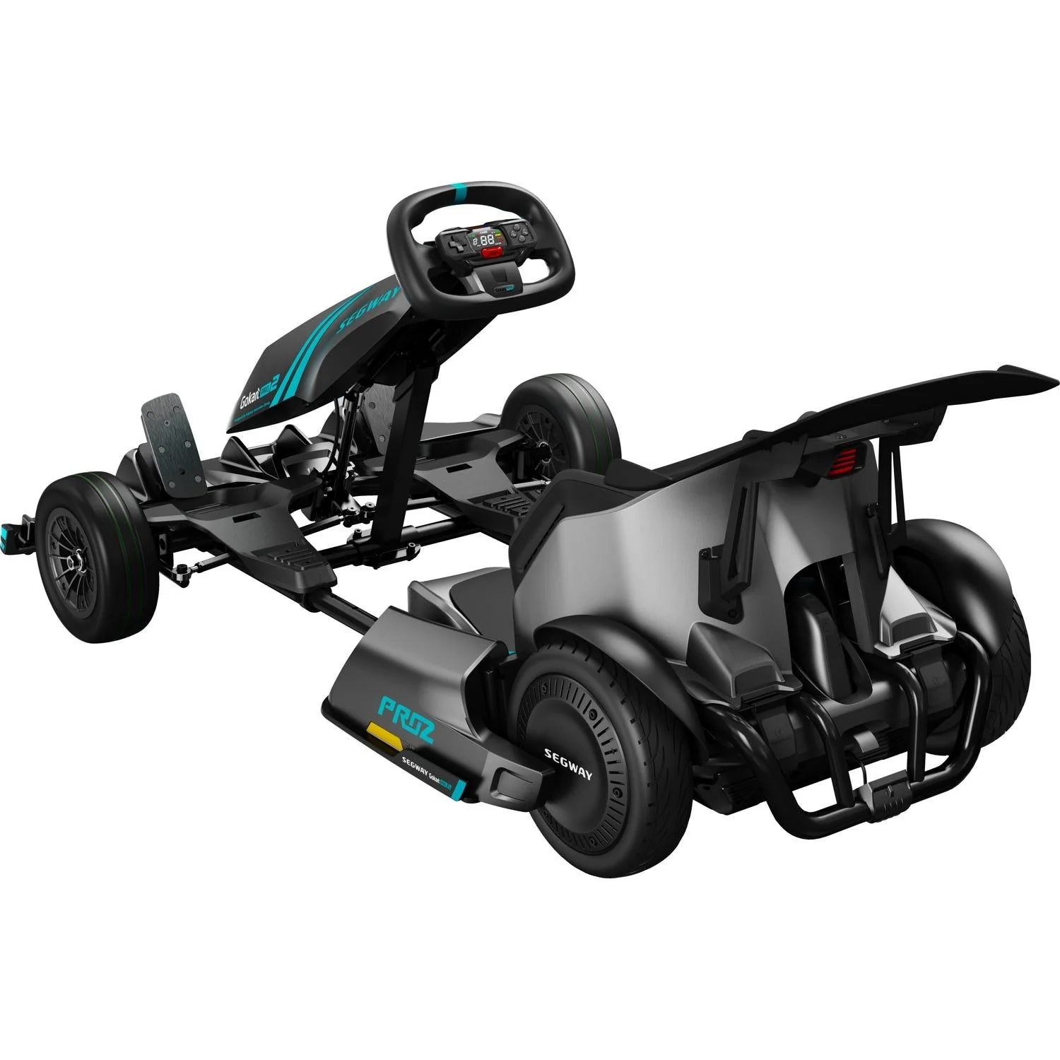 Segway Ninebot Go-Kart Pro2 Electric Go-Kart Grey/Teal - Image 6