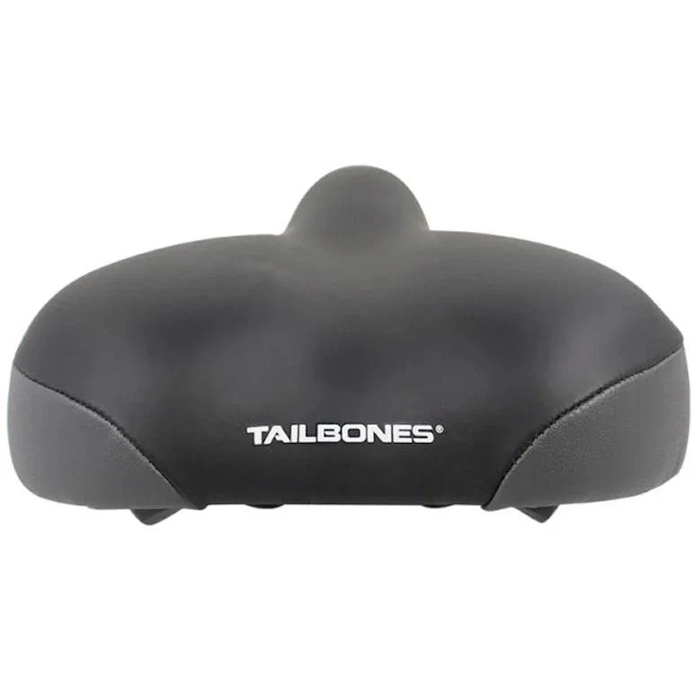 Serfas Tailbones Comfort Saddle with Vinyl Cover Black - Image 3