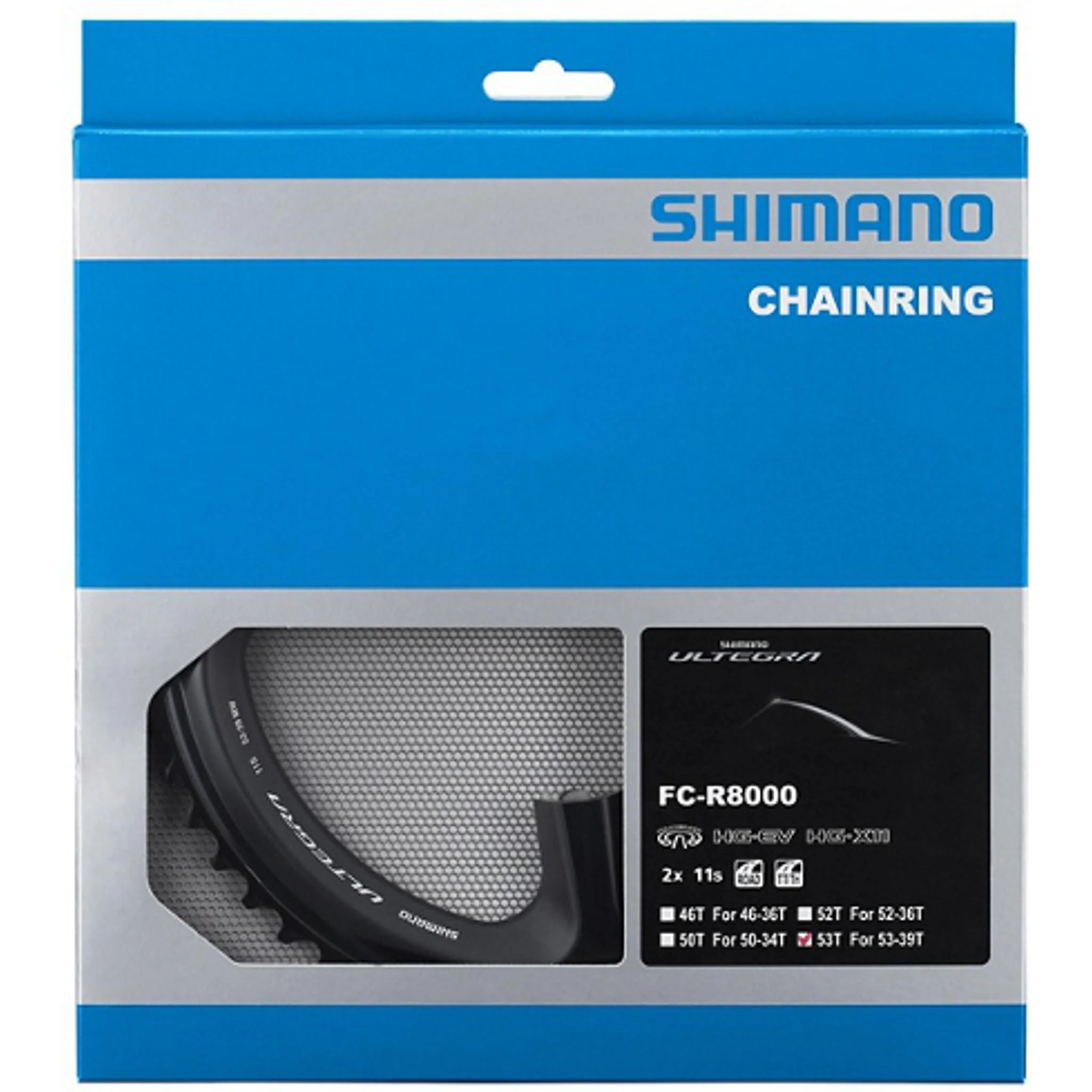 Shimano Ultegra FC-R8000 11-Speed Road Chainring 53T - Image 2
