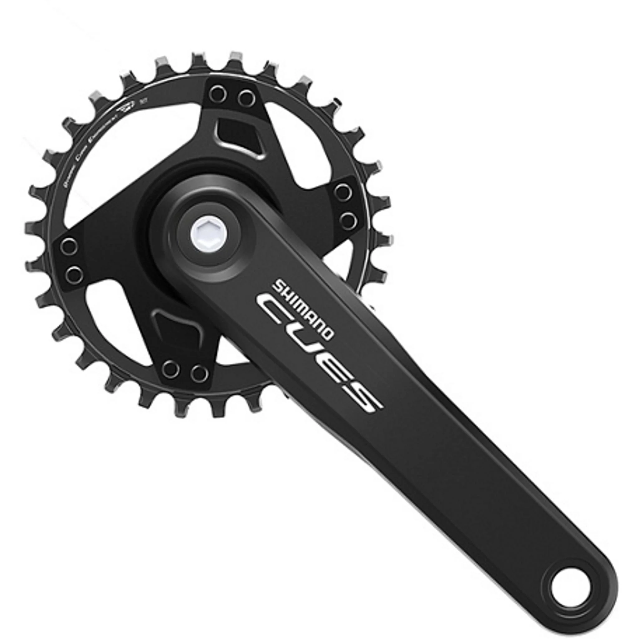 Shimano FC-U4000 CUES Recreational/Hybrid Crankset 175mm 30T