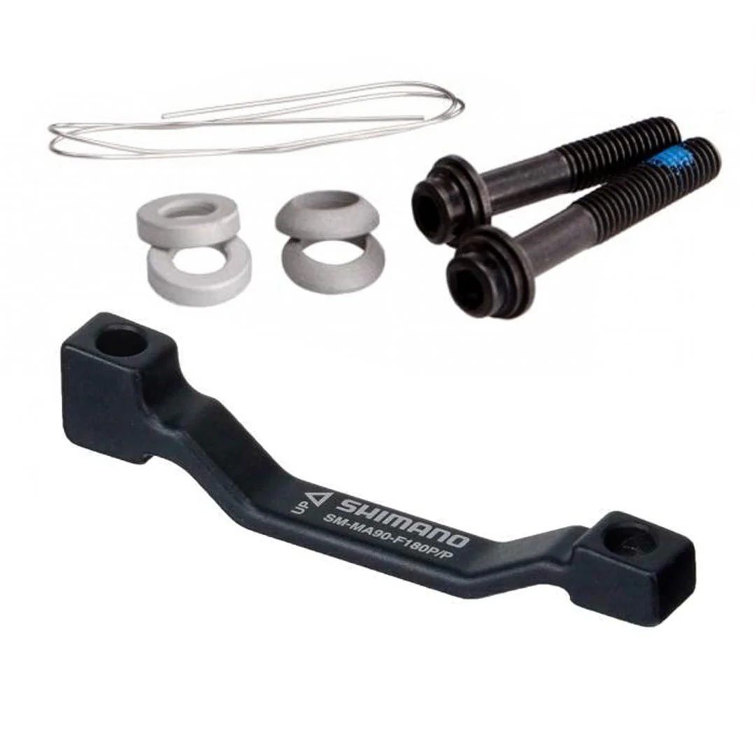 Shimano MA90 Post Mount Front Disc Brake Adaptor 180mm
