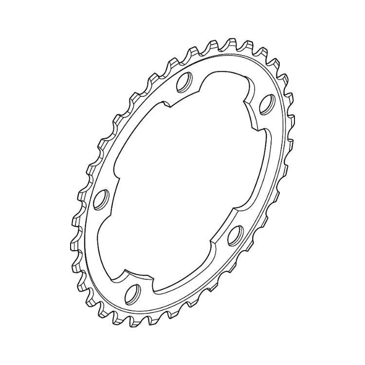 Shimano Ultegra 6750 34T Compact Chainring - Image 2