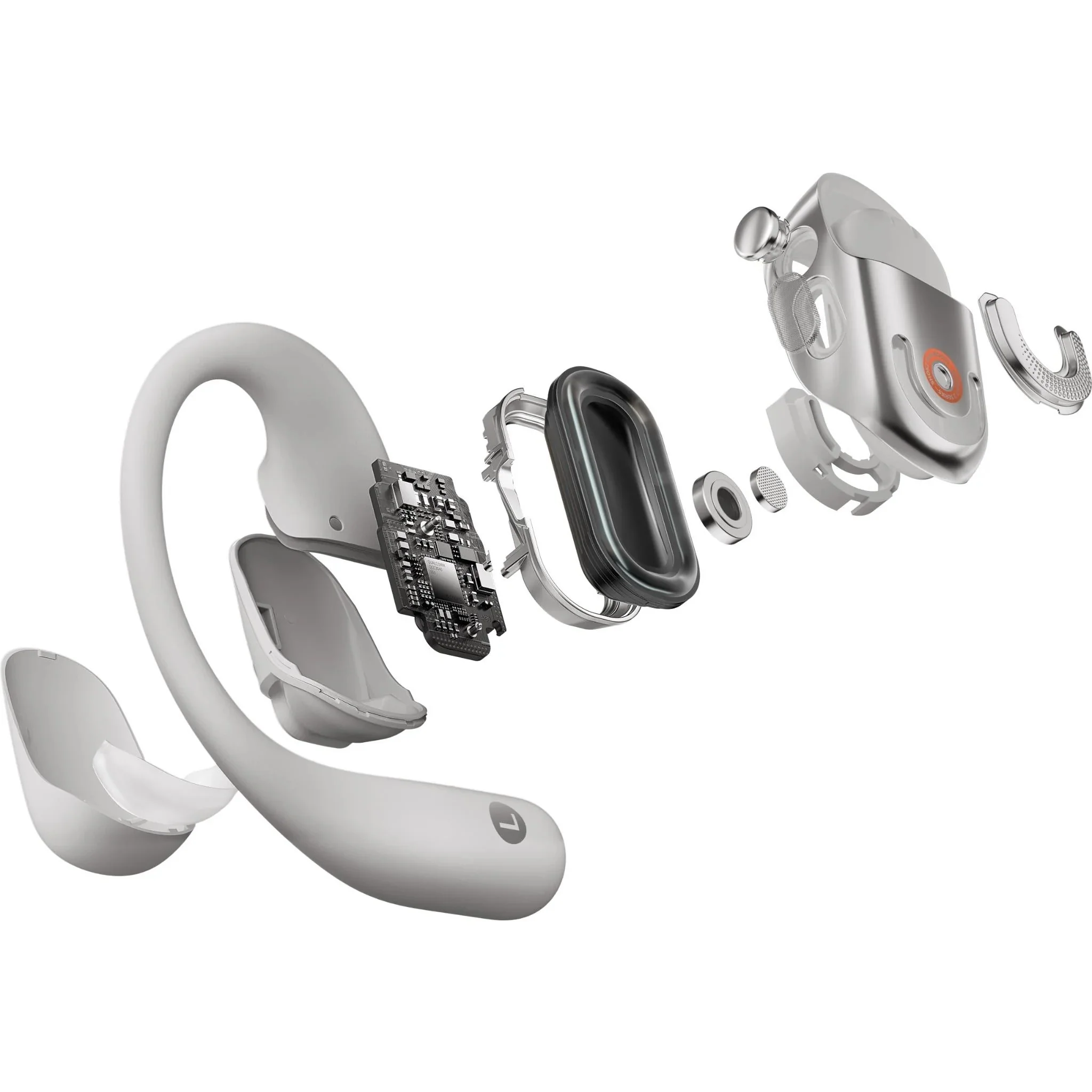 Shokz OpenFit 2+ True Wireless Earbuds Grey - Image 5
