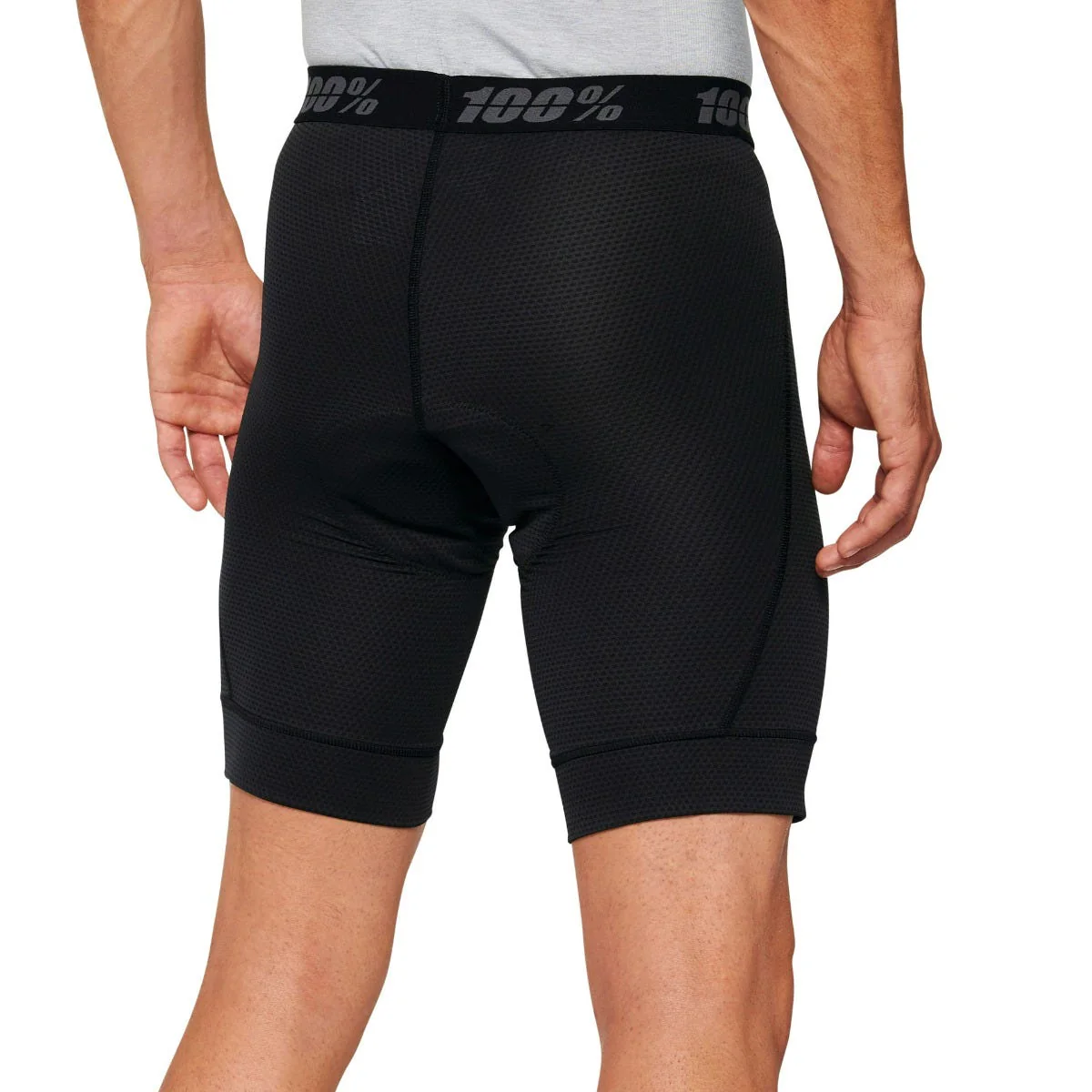 100% Ridecamp MTB Shorts With Liner Black - Image 4