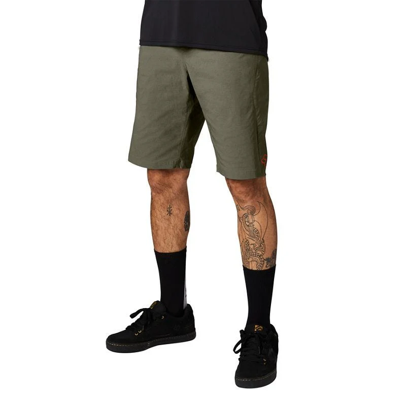 FOX Ranger Lite Shorts Olive Green - Image 3