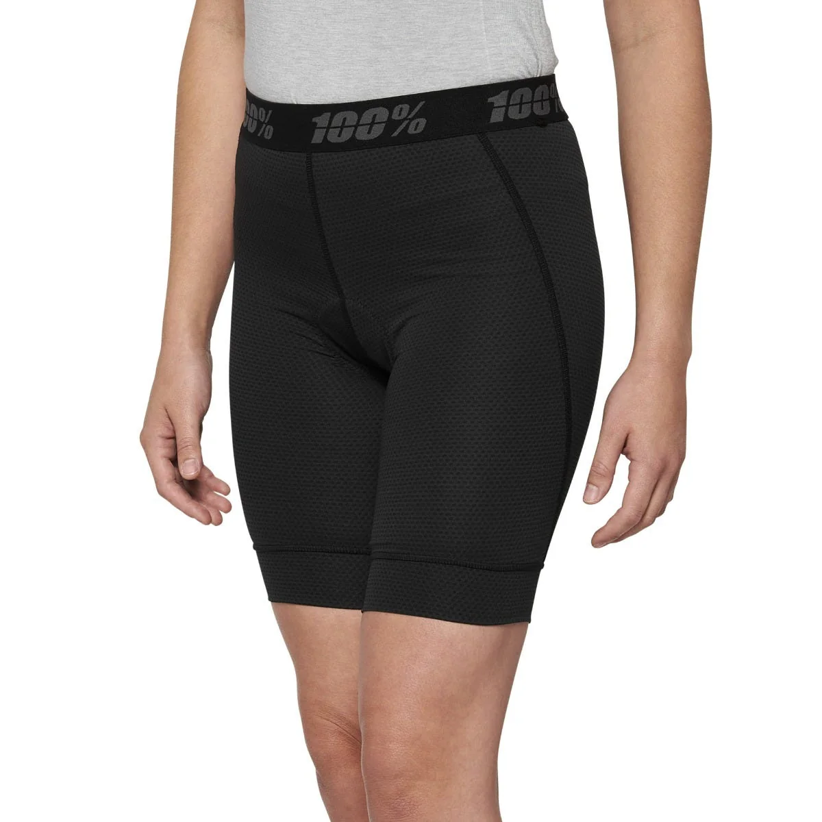 Shorts WS 100% RIDECAMP Women's Shorts w/ Liner Black - Image 2