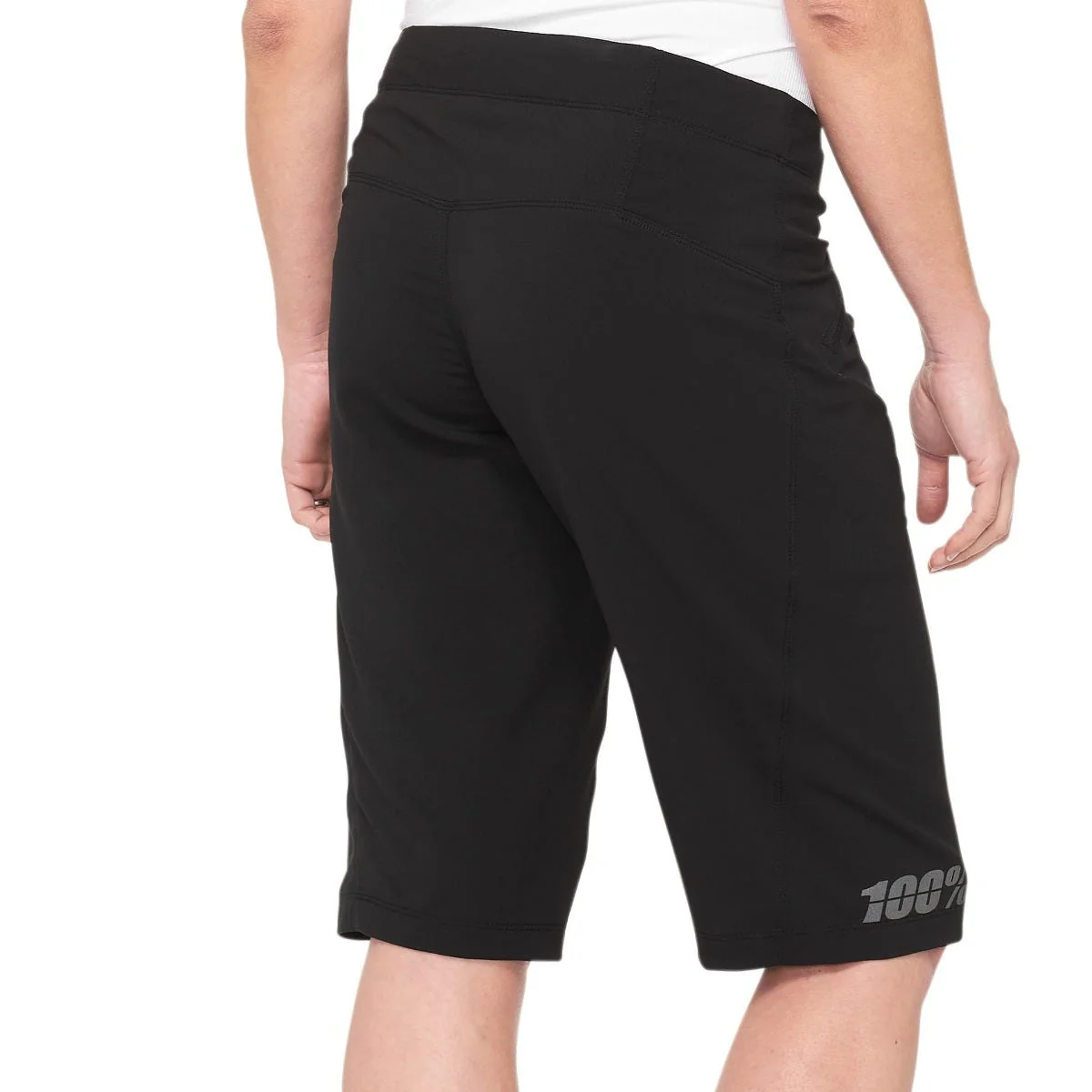 Shorts WS 100% RIDECAMP Women's Shorts w/ Liner Black - Image 3