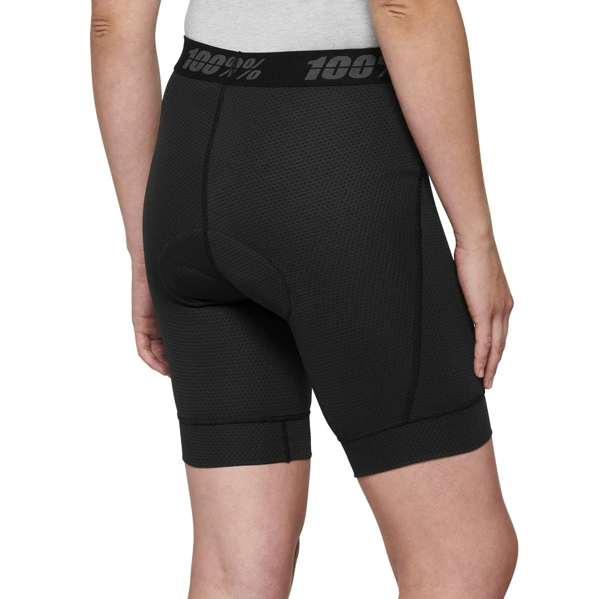 Shorts WS 100% RIDECAMP Women's Shorts w/ Liner Black - Image 4