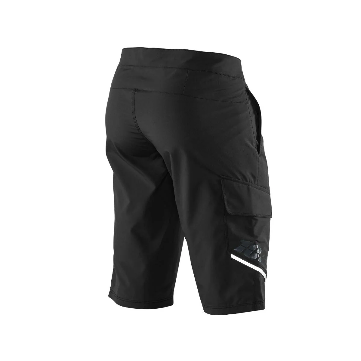 100% Ridecamp Youth Shorts Black - Image 2