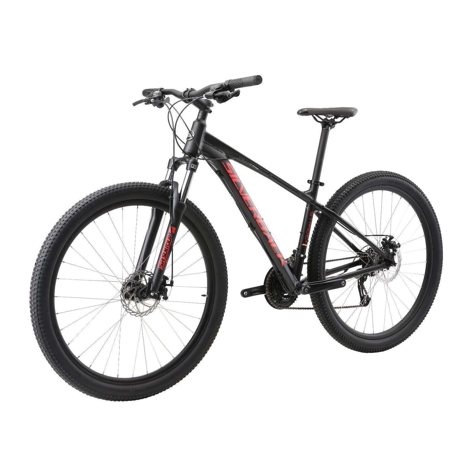 Silverback Stride Delight 29 MD Mountain Bike Black/Red - Image 2