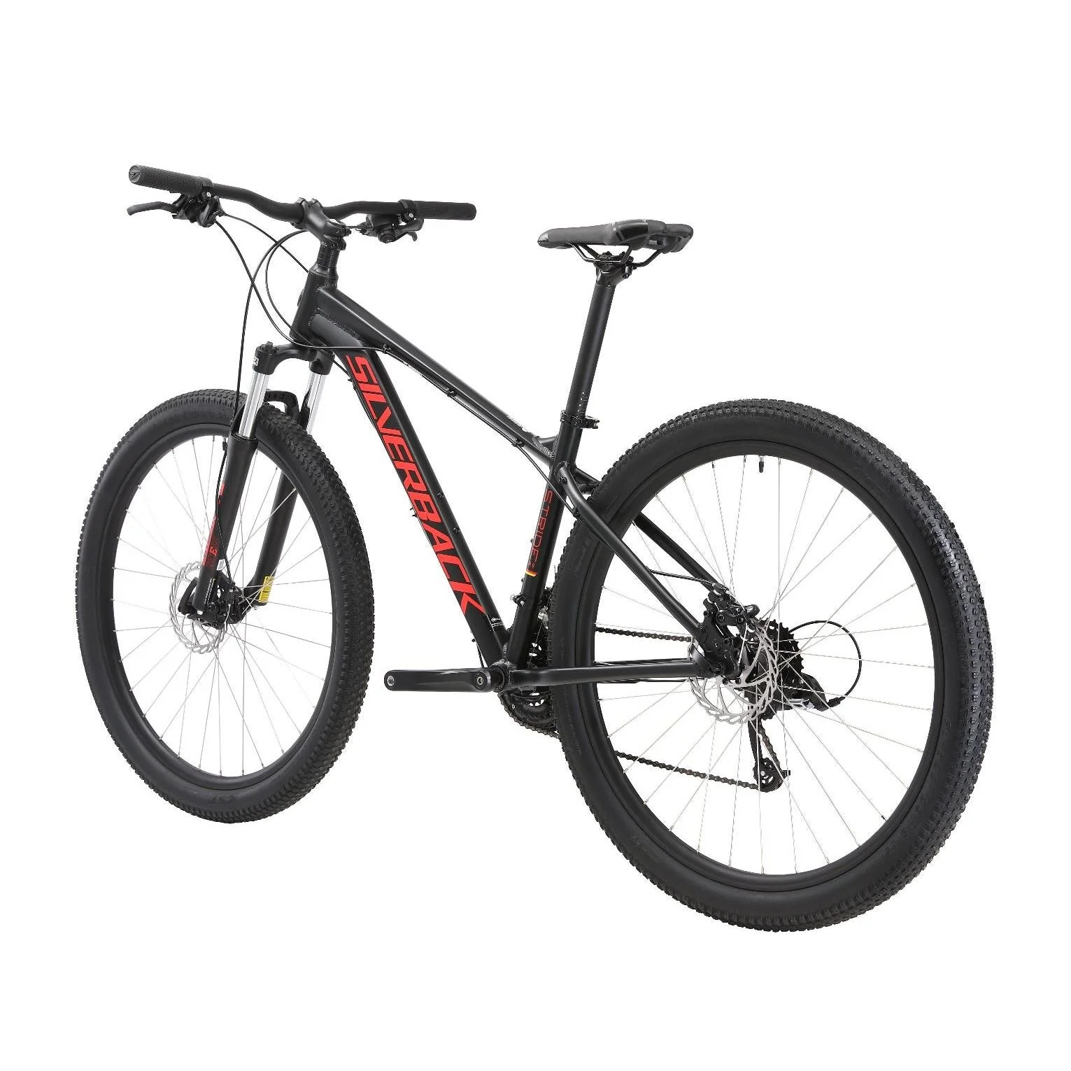 Silverback Stride Delight 29 MD Mountain Bike Black/Red - Image 3